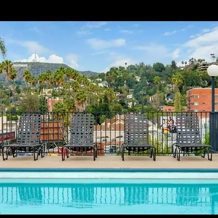 Snazzy 2Bed Apt Rooftop Pool With Hollywood Sign View